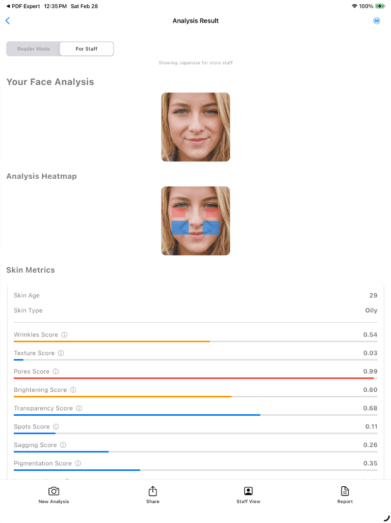 Hospitality Card Screen